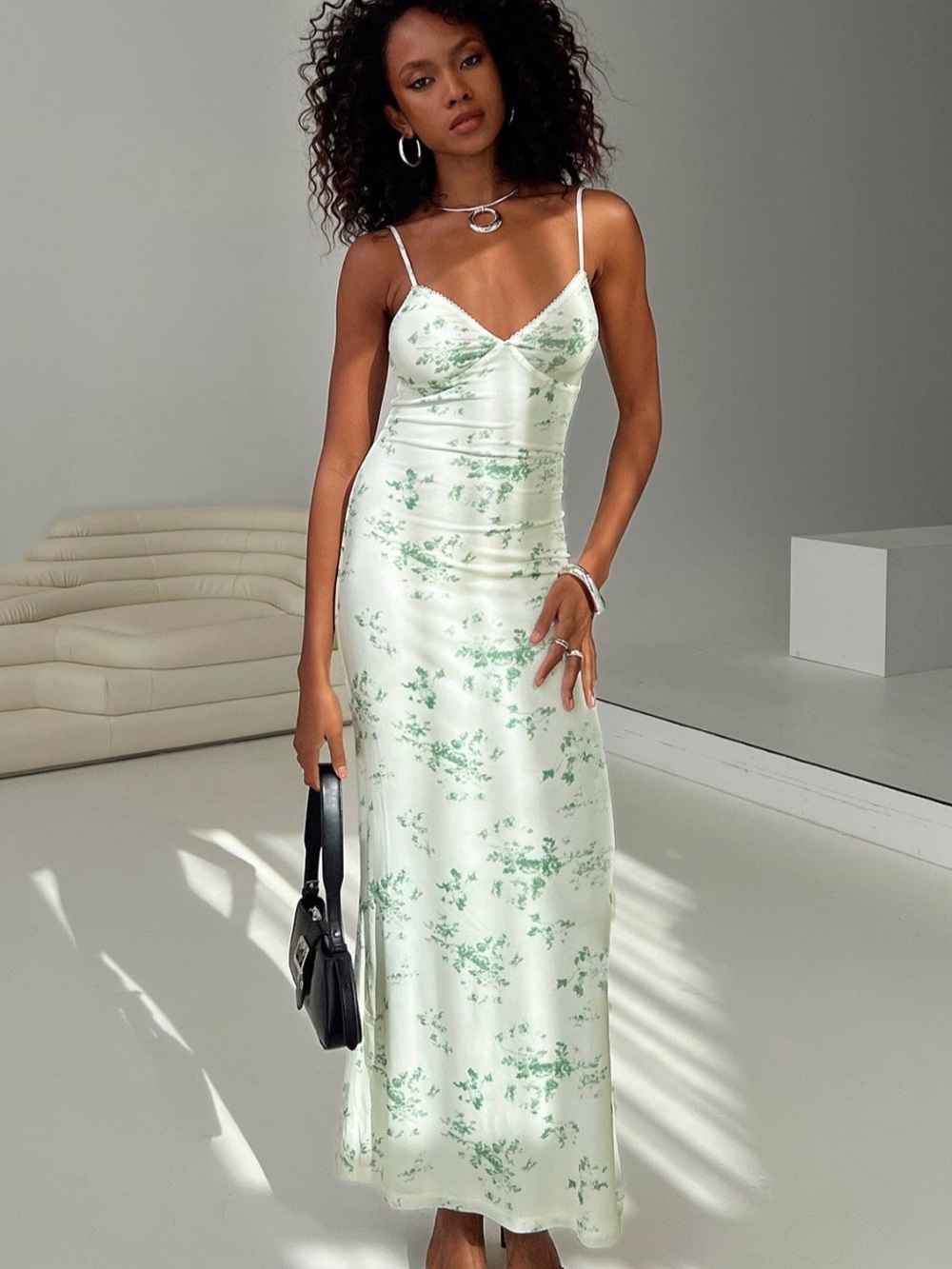 Princess Polly Mellieha Maxi Dress Cream size 4 worn ONCE